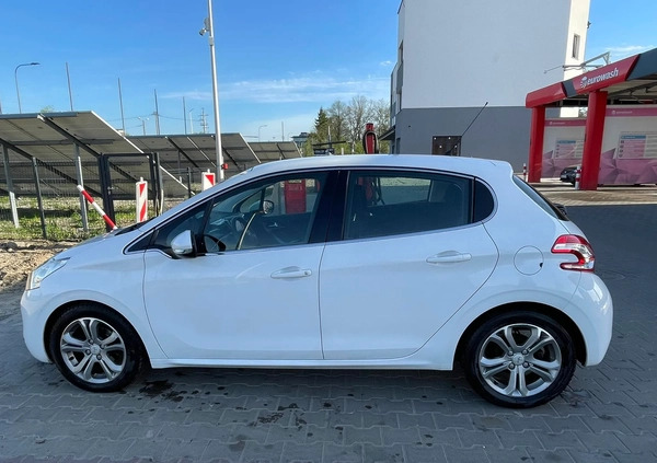 Peugeot 208 cena 23900 przebieg: 138000, rok produkcji 2012 z Swarzędz małe 254